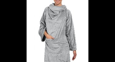 Fleece deken met mouwen 135x172cm